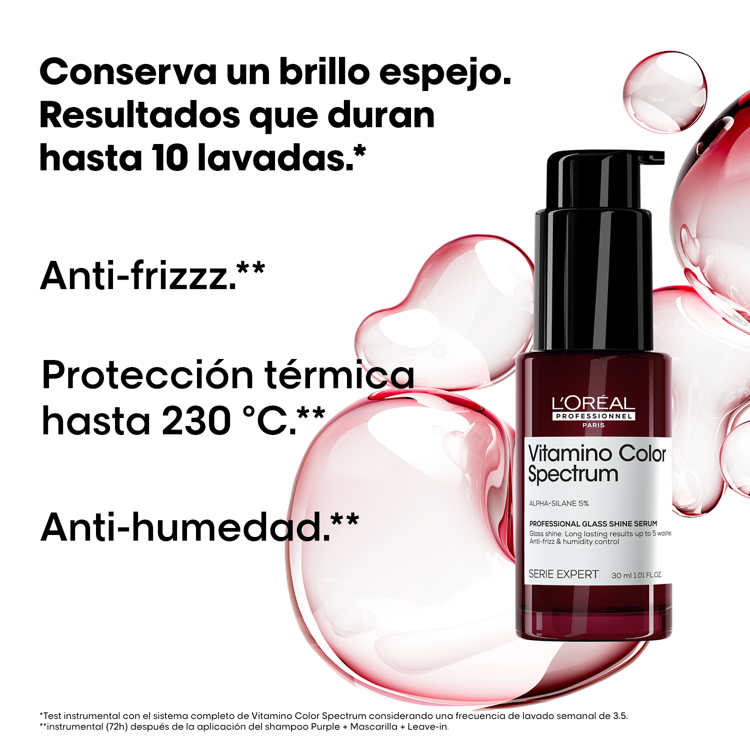 L'OREAL PROFESSIONNEL SE SPECTRUM GLASSSHINE (SUERO PARA CABELLO TEÑIDO)